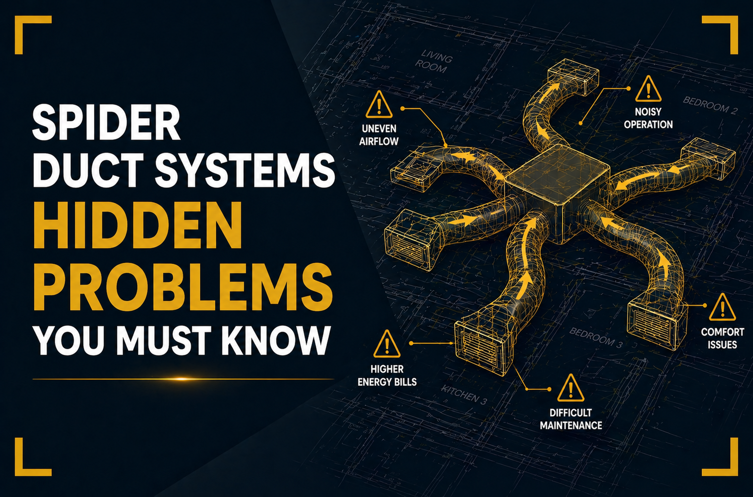 Spider duct systems Hidden problems you should know