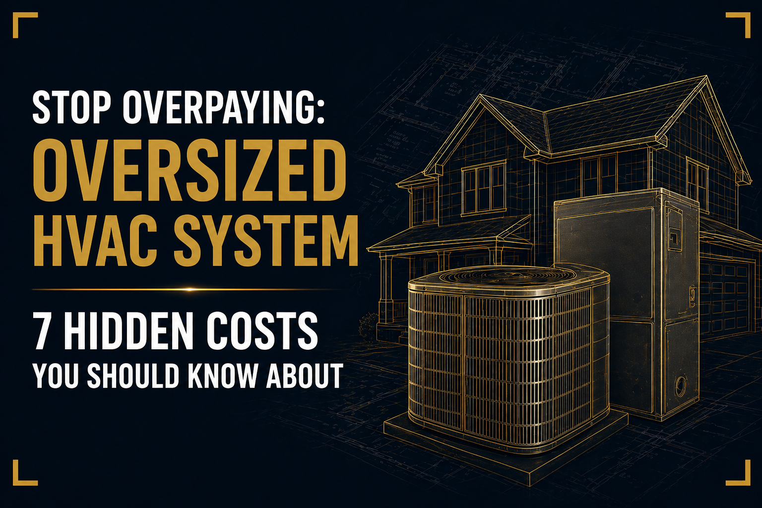 Stop Overpaying 7 Hidden Costs of an Oversized HVAC System
