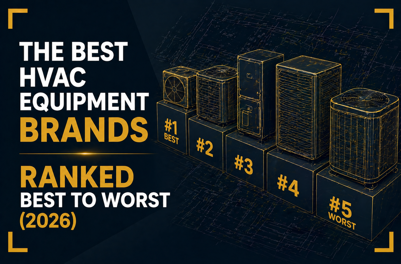The Best HVAC Equipment Brands
Ranked Best to Worst (2026)